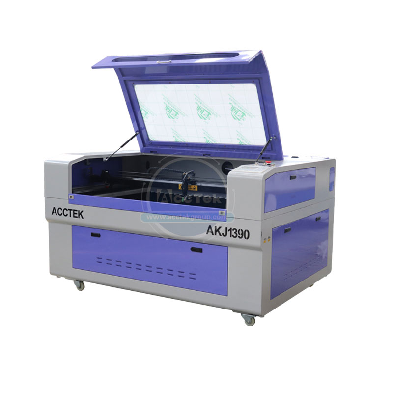 How does a laser engraving machine display its skill on a garment